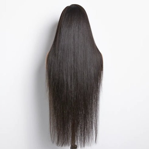 Maganda Rain HD 13x4 Full Frontal Lace 200% Density Straight Glueless Wig